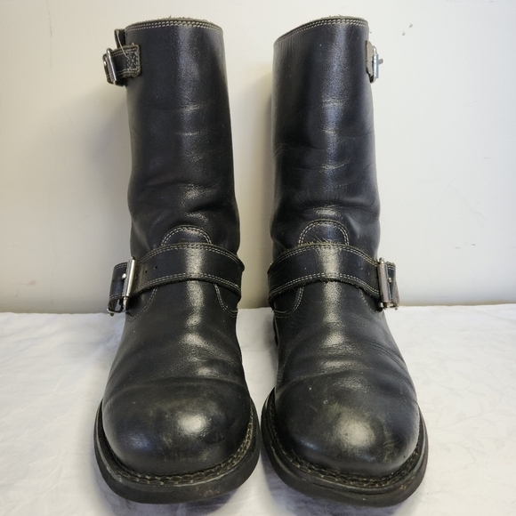 John Fluevog vintage black leather boots - Picture 3 of 16
